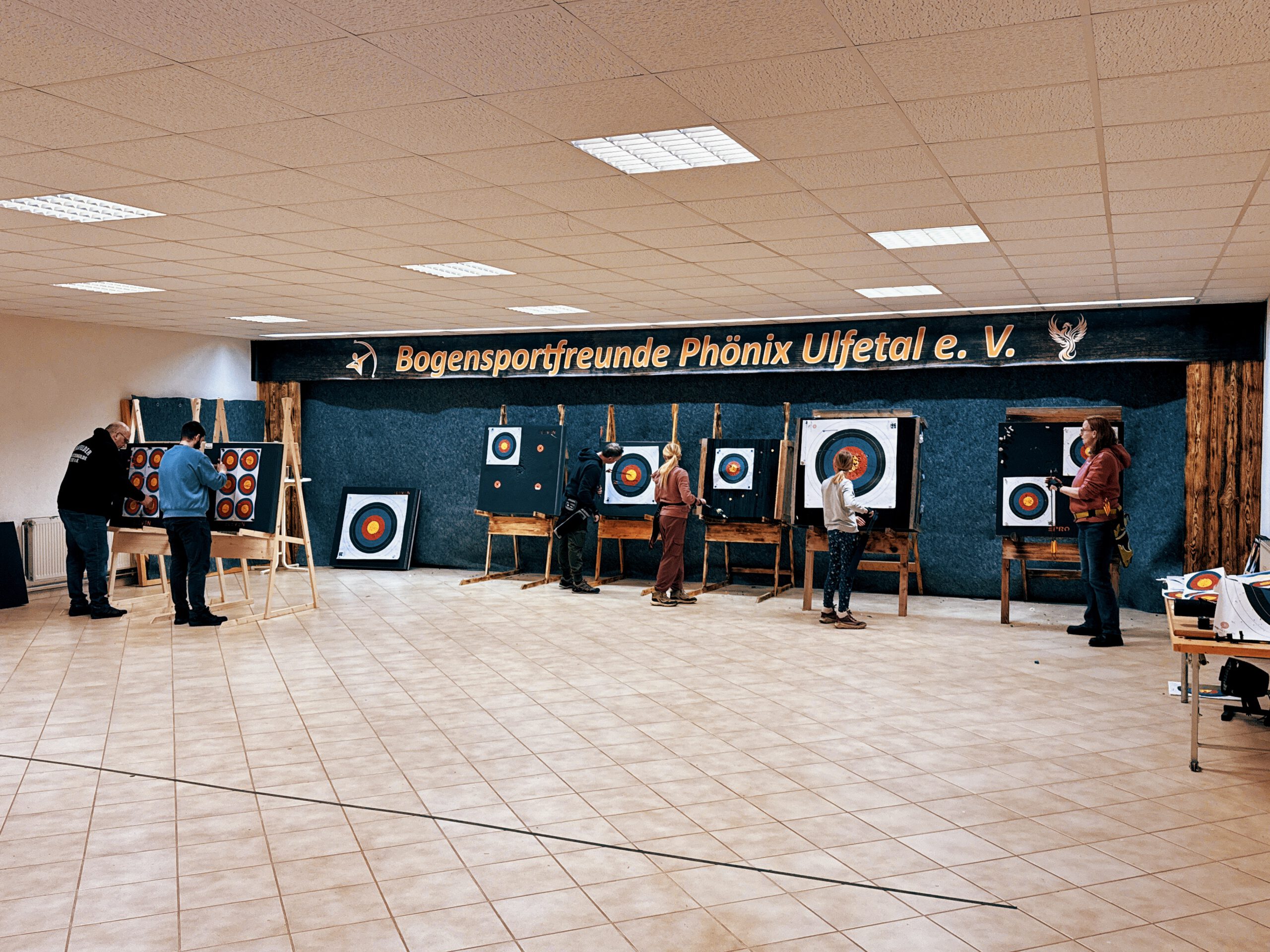 Bogenschießen bei den Bogensportfreunden