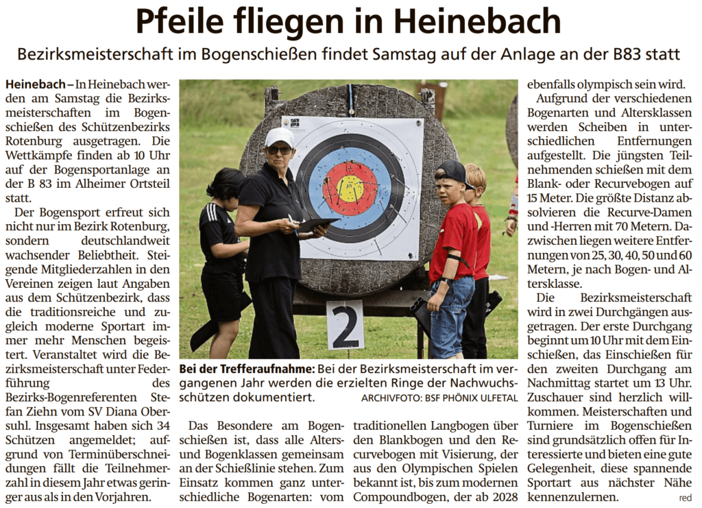 Presse(vor)bericht zur BM